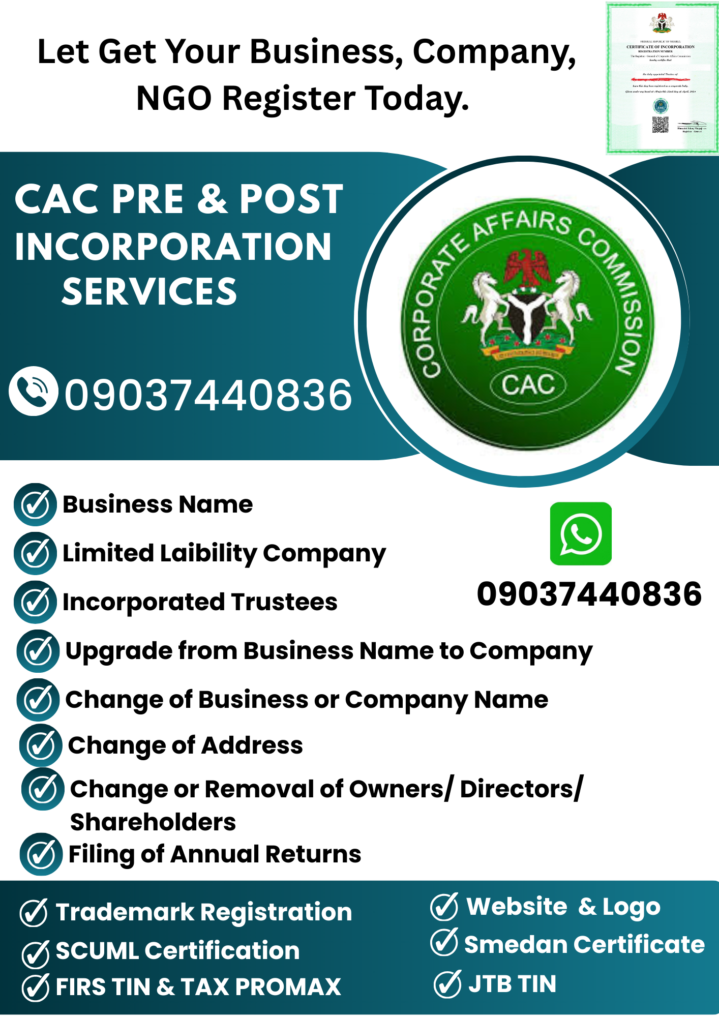 Home cac list